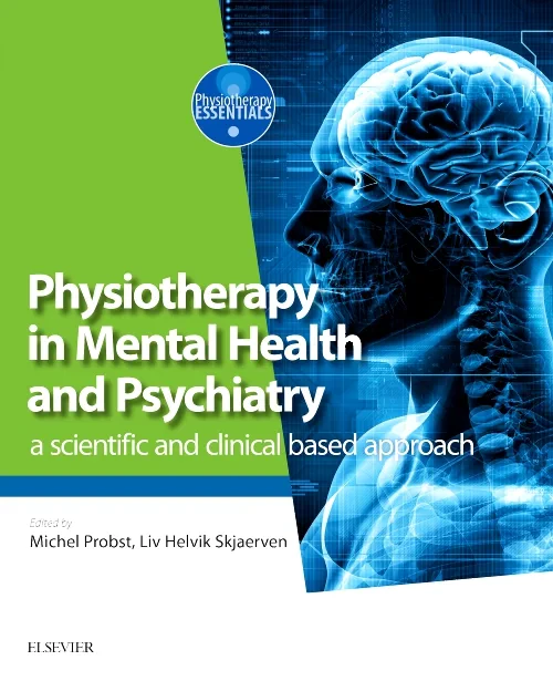 Coperta cărții "Physiotherapy in Mental Health and Psychiatry" de autor necunoscut