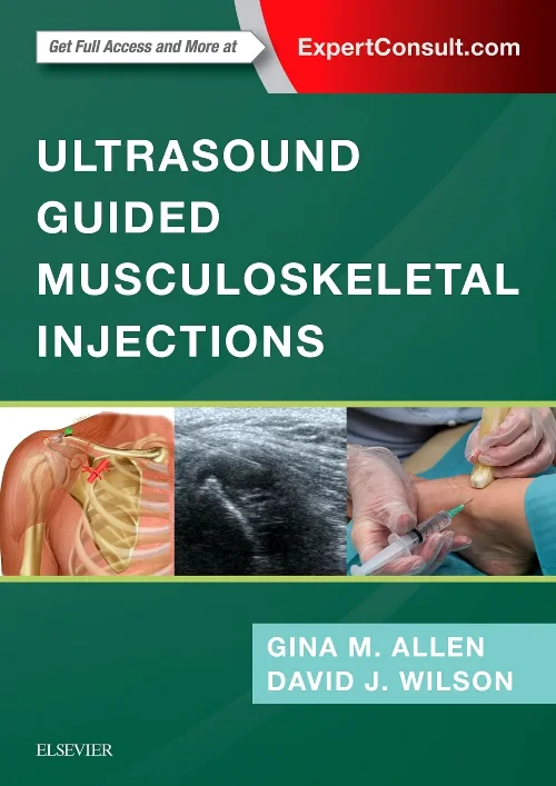 Coperta cărții "Ultrasound Guided Musculoskeletal Injections" de autor necunoscut