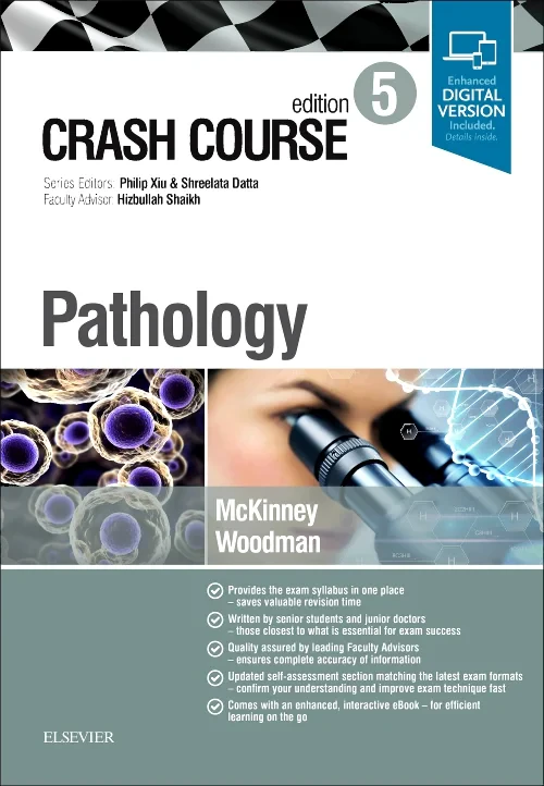 Coperta cărții "Crash Course Pathology" de autor necunoscut