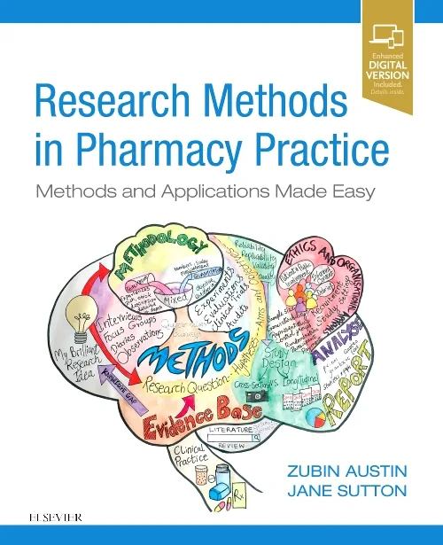 Coperta cărții "Research Methods in Pharmacy Practice" de autor necunoscut