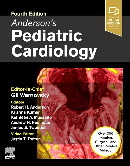 Coperta cărții "Anderson’s Pediatric Cardiology" de autor necunoscut