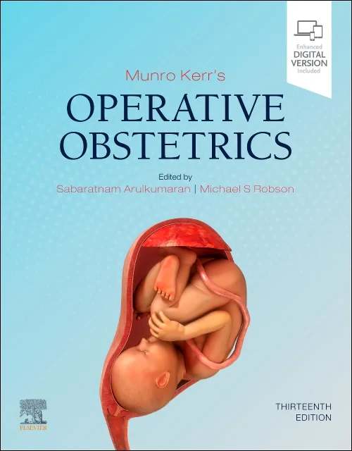 Coperta cărții "Munro Kerr&#039;s Operative Obstetrics" de autor necunoscut