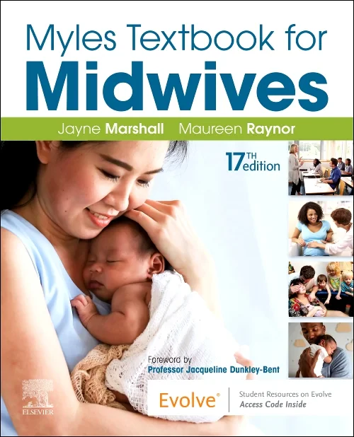 Coperta cărții "Myles Textbook for Midwives" de autor necunoscut