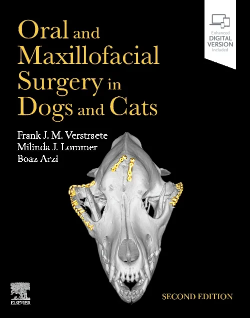 Coperta cărții "Oral and Maxillofacial Surgery in Dogs and Cats" de autor necunoscut