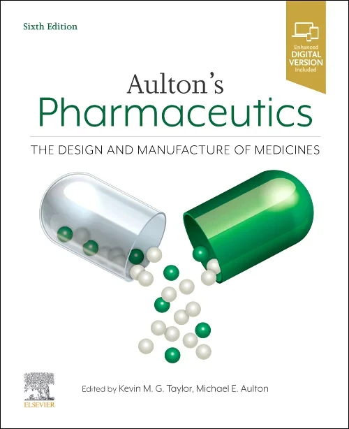 Coperta cărții "Aulton&#039;s Pharmaceutics" de autor necunoscut