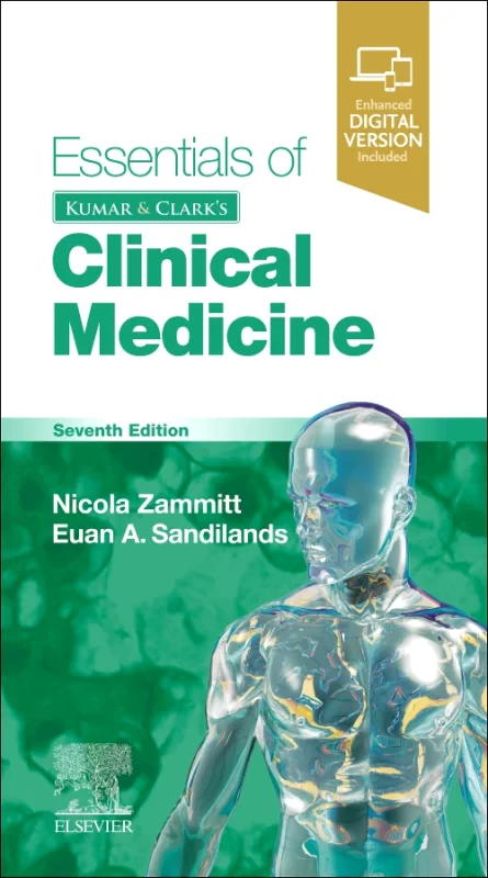 Coperta cărții "Essentials of Kumar and Clark&#039;s Clinical Medicine" de autor necunoscut