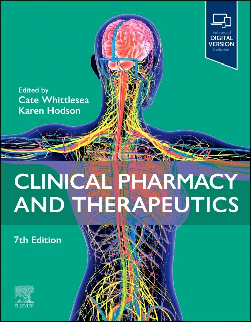 Coperta cărții "Clinical Pharmacy and Therapeutics" de autor necunoscut