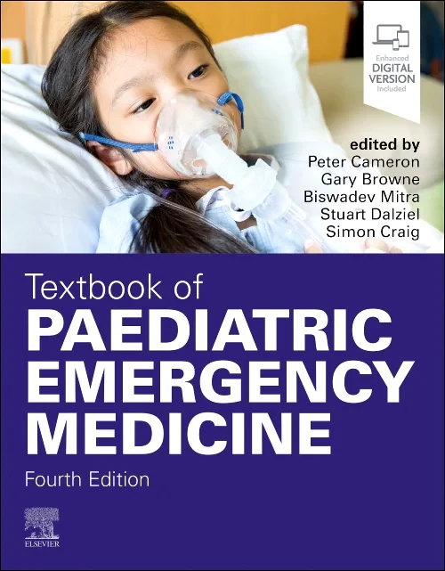 Coperta cărții "Textbook of Paediatric Emergency Medicine" de autor necunoscut