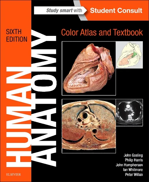 Coperta cărții "Human Anatomy, Color Atlas and Textbook" de autor necunoscut