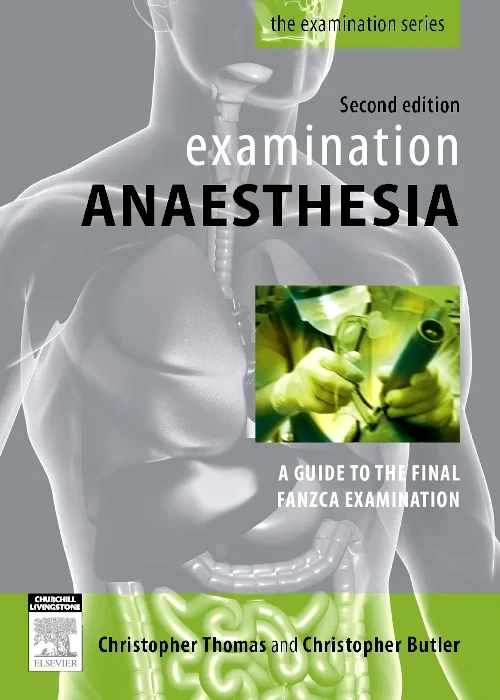 Coperta cărții "Examination Anaesthesia" de autor necunoscut