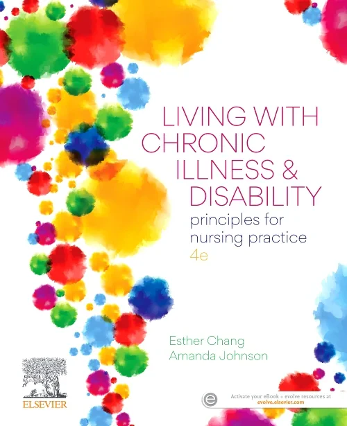 Coperta cărții "Living with Chronic Illness and Disability" de autor necunoscut