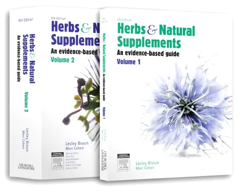 Coperta cărții "Herbs and Natural Supplements, 2-Volume set" de autor necunoscut