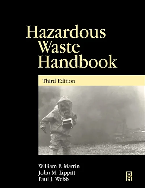 Coperta cărții "Hazardous Waste Handbook" de autor necunoscut