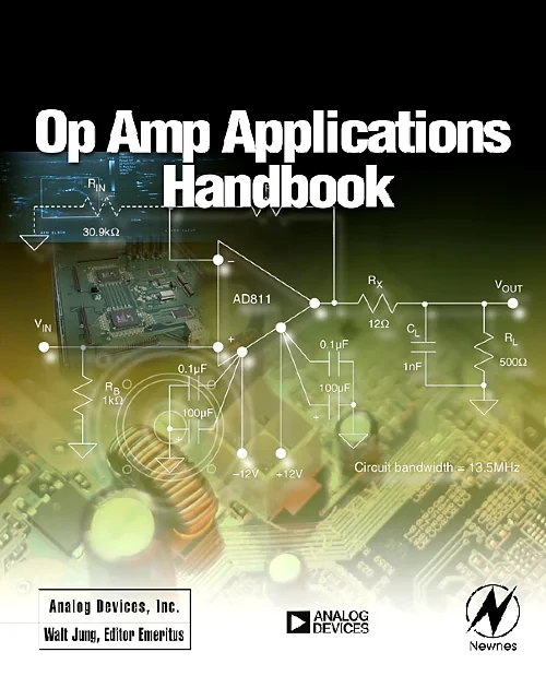Coperta cărții "Op Amp Applications Handbook" de autor necunoscut