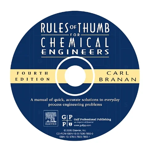 Coperta cărții "Rules of Thumb for Chemical Engineers Interactive CD" de autor necunoscut