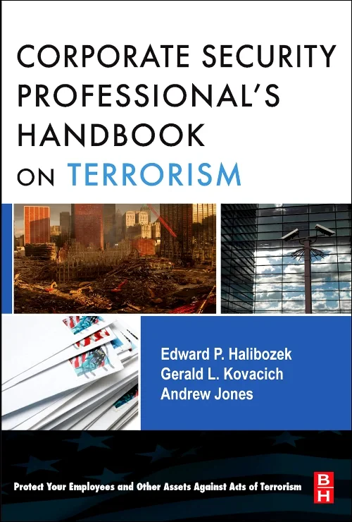 Coperta cărții "The Corporate Security Professional&#039;s Handbook on Terrorism" de autor necunoscut