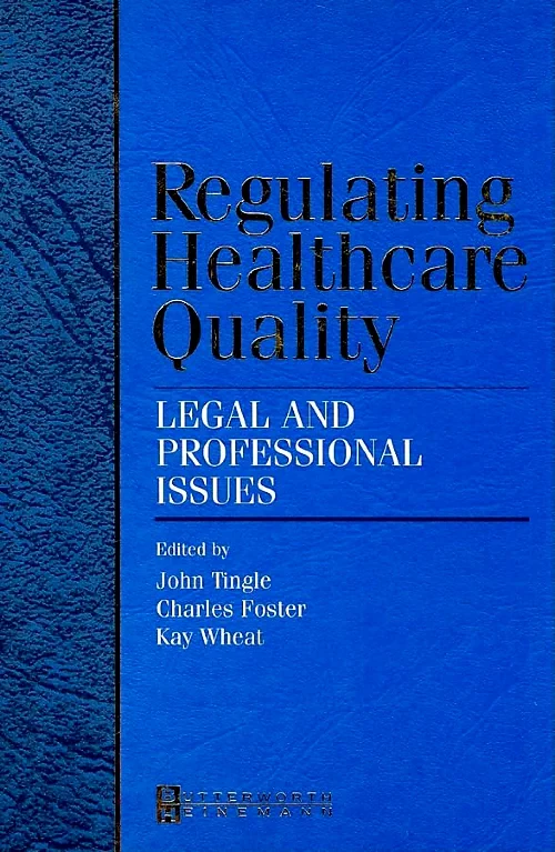 Coperta cărții "Regulating Healthcare Quality" de autor necunoscut