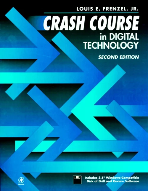 Coperta cărții "Crash Course in Digital Technology" de autor necunoscut