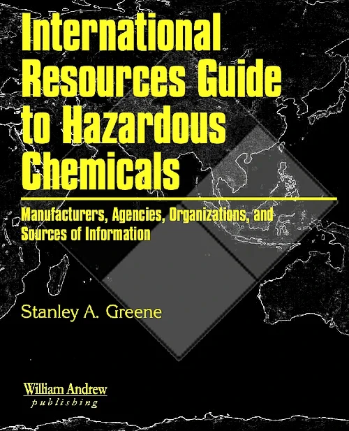 Coperta cărții "International Resources Guide to Hazardous Chemicals" de autor necunoscut
