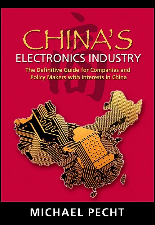 Coperta cărții "China&#039;s Electronics Industry" de autor necunoscut