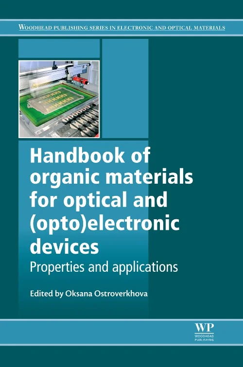 Coperta cărții "Handbook of Organic Materials for Optical and (Opto)Electronic Devices" de autor necunoscut