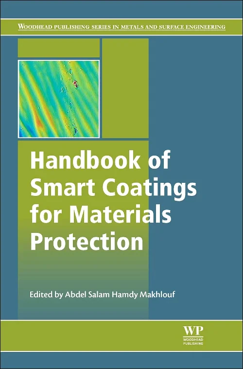 Coperta cărții "Handbook of Smart Coatings for Materials Protection" de autor necunoscut