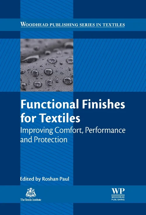 Coperta cărții "Functional Finishes for Textiles" de autor necunoscut