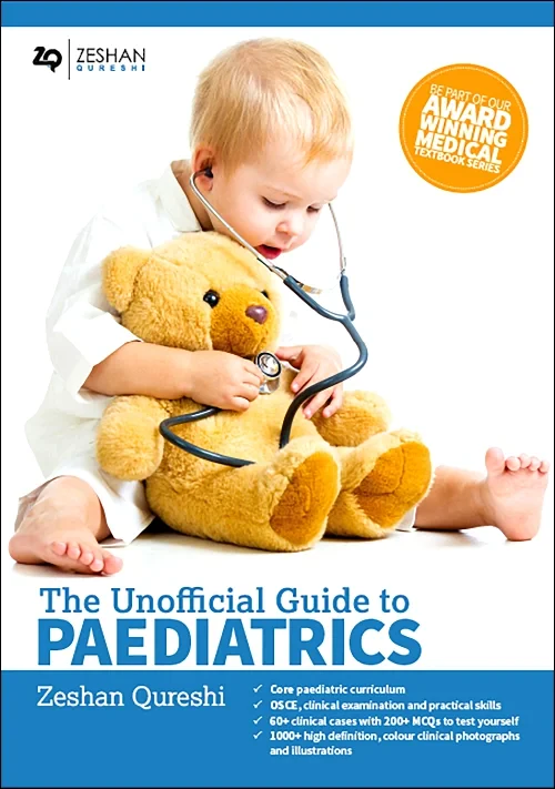 Coperta cărții "Unofficial Guide to Paediatrics" de autor necunoscut