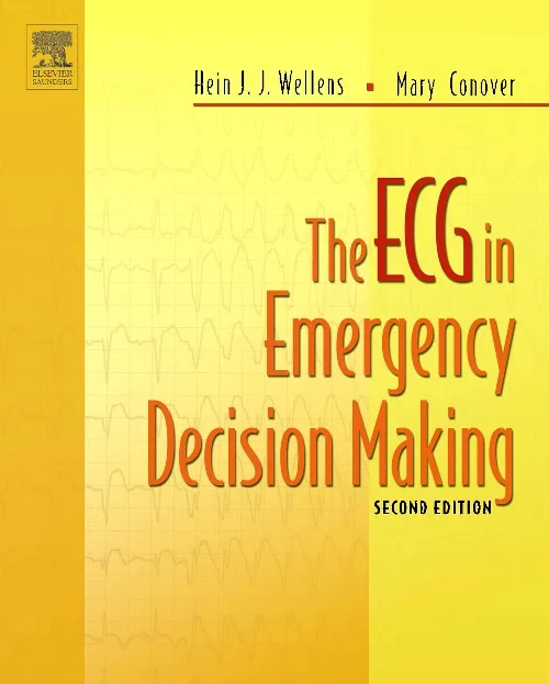 Coperta cărții "The ECG in Emergency Decision Making" de autor necunoscut