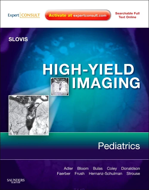 Coperta cărții "High-Yield Imaging: Pediatrics" de autor necunoscut