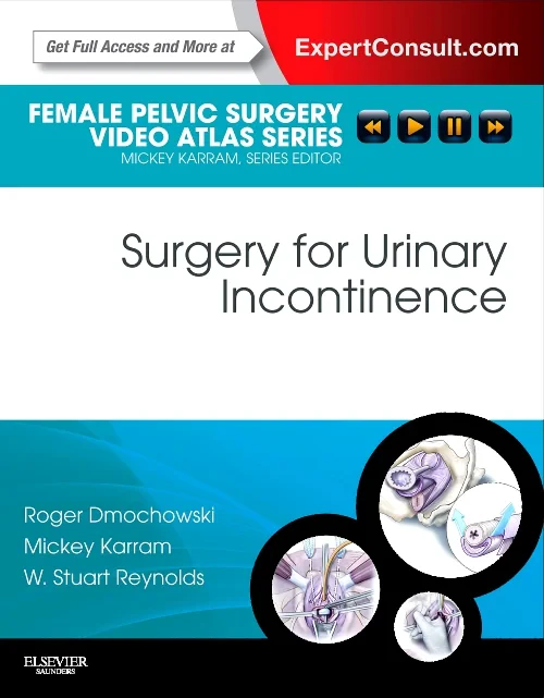 Coperta cărții "Surgery for Urinary Incontinence" de autor necunoscut