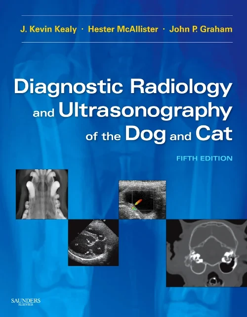 Coperta cărții "Diagnostic Radiology and Ultrasonography of the Dog and Cat" de autor necunoscut