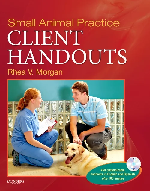 Coperta cărții "Small Animal Practice Client Handouts" de autor necunoscut