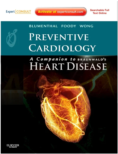 Coperta cărții "Preventive Cardiology: Companion to Braunwald&#039;s Heart Disease" de autor necunoscut