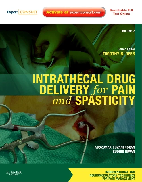 Coperta cărții "Intrathecal Drug Delivery for Pain and Spasticity" de autor necunoscut