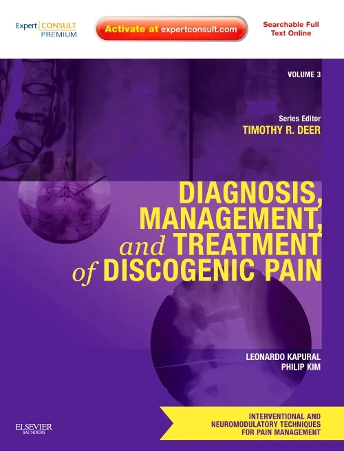 Coperta cărții "Diagnosis, Management, and Treatment of Discogenic Pain" de autor necunoscut