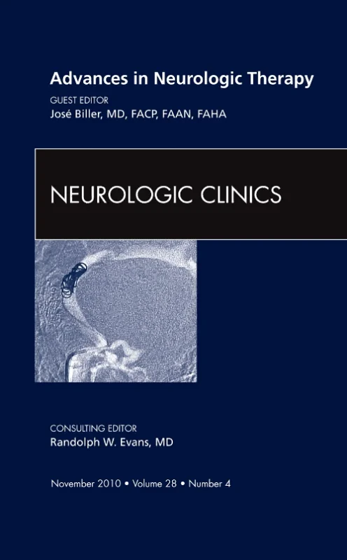 Coperta cărții "Advances in Neurologic Therapy, An Issue of Neurologic Clinics" de autor necunoscut