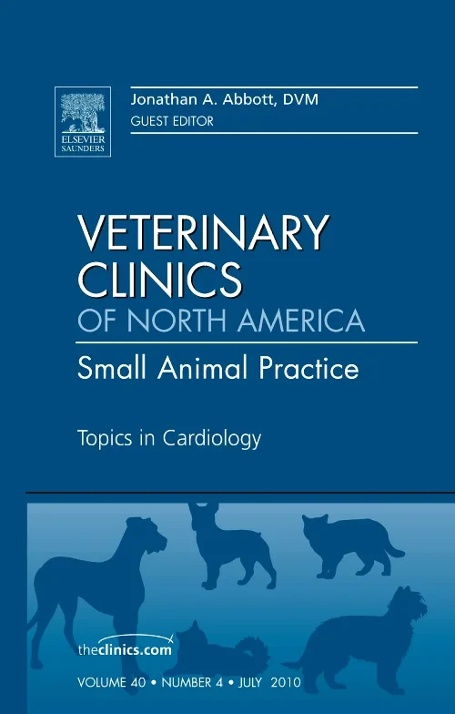 Coperta cărții "Topics in Cardiology, An Issue of Veterinary Clinics: Small Animal Practice" de autor necunoscut