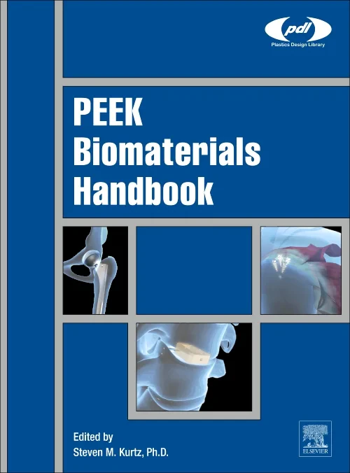 Coperta cărții "PEEK Biomaterials Handbook" de autor necunoscut