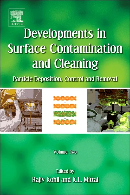 Coperta cărții "Developments in Surface Contamination and Cleaning - Vol 2" de autor necunoscut
