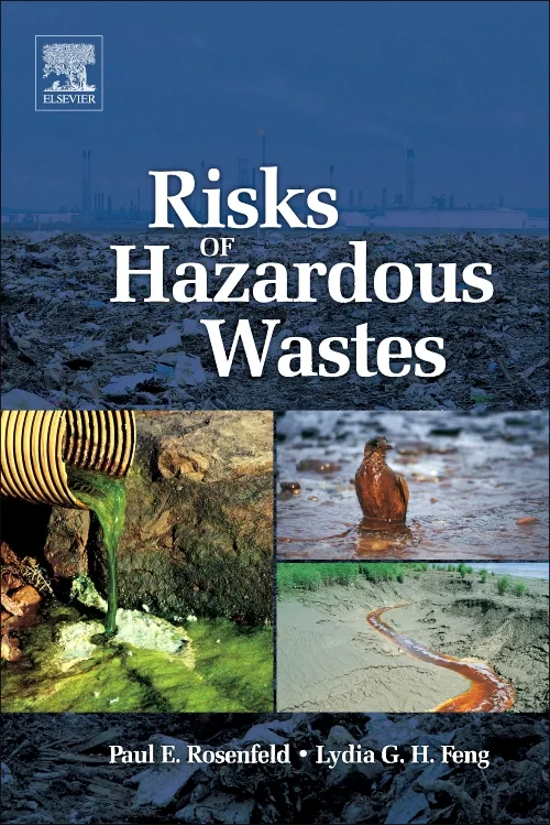 Coperta cărții "Risks of Hazardous Wastes" de autor necunoscut
