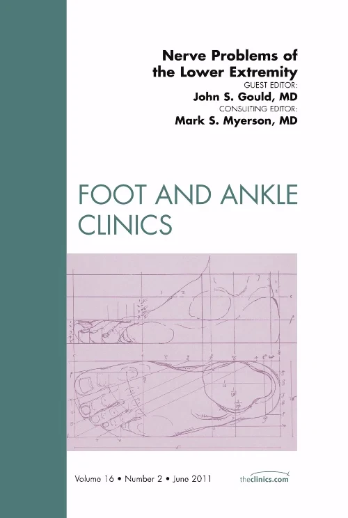 Coperta cărții "Nerve Problems of the Lower Extremity, An Issue of Foot and Ankle Clinics" de autor necunoscut