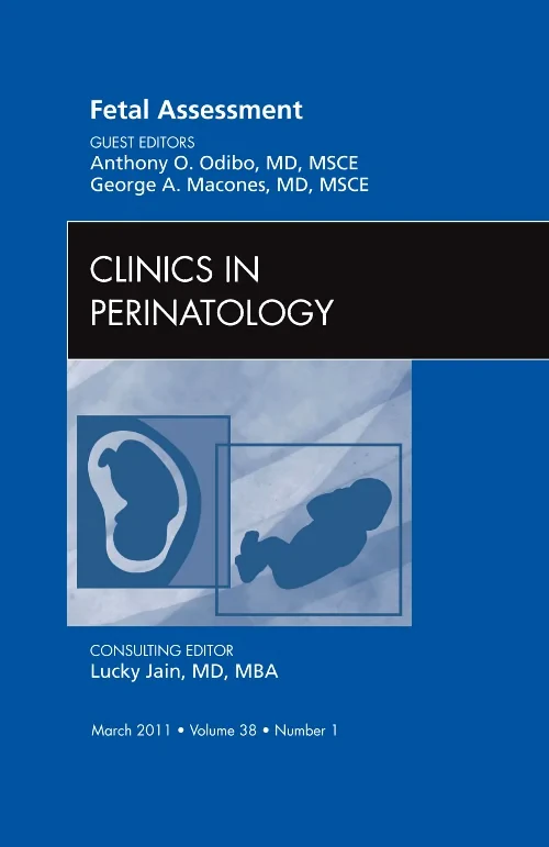 Coperta cărții "Fetal Assessment, An Issue of Clinics in Perinatology" de autor necunoscut