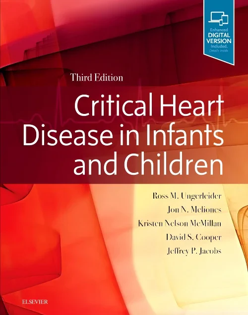 Coperta cărții "Critical Heart Disease in Infants and Children" de autor necunoscut