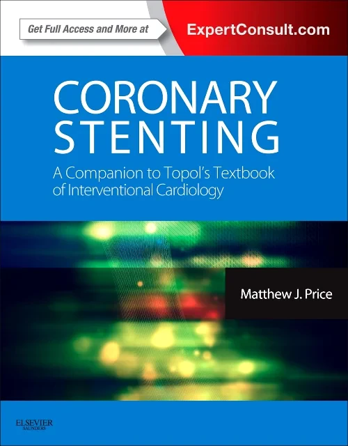Coperta cărții "Coronary Stenting: A Companion to Topol&#039;s Textbook of Interventional Cardiology" de autor necunoscut