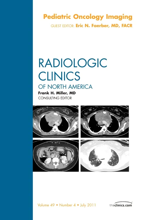 Coperta cărții "Pediatric Oncology Imaging, An Issue of Radiologic Clinics of North America" de autor necunoscut