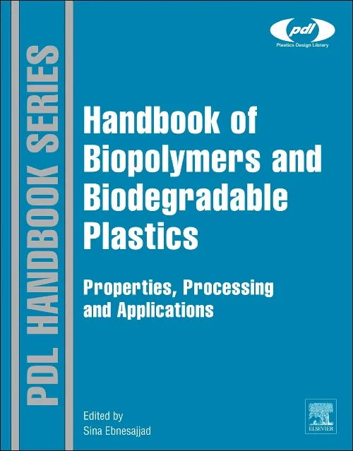 Coperta cărții "Handbook of Biopolymers and Biodegradable Plastics" de autor necunoscut