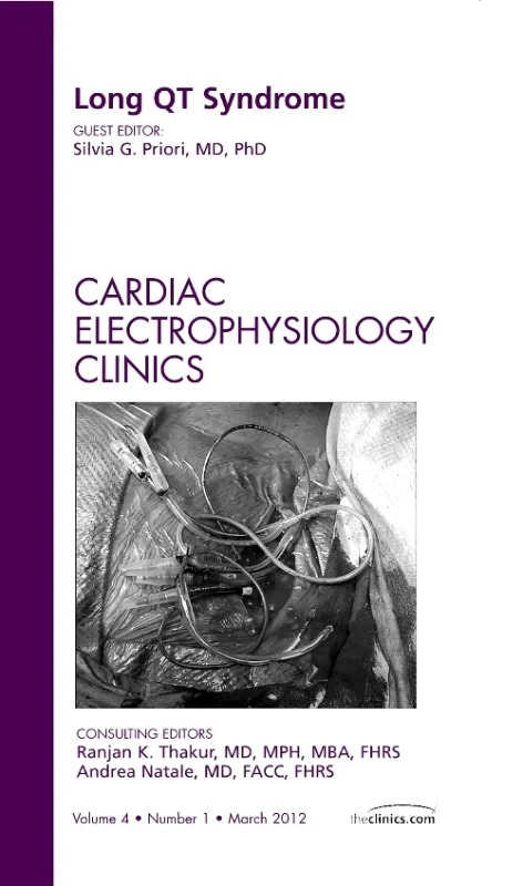 Coperta cărții "Long QT Syndrome, An Issue of Cardiac Electrophysiology Clinics" de autor necunoscut