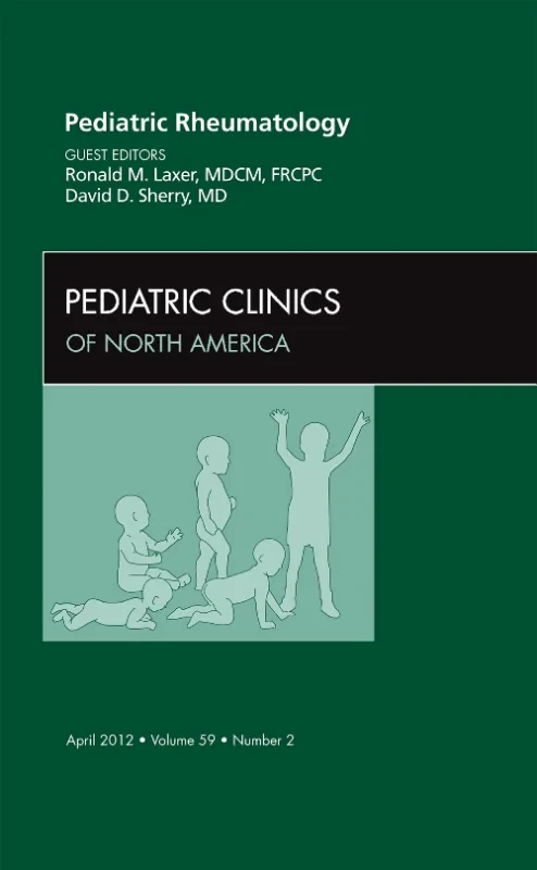 Coperta cărții "Pediatric Rheumatology, An Issue of Pediatric Clinics" de autor necunoscut