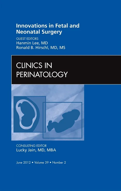 Coperta cărții "Innovations in Fetal and Neonatal Surgery, An Issue of Clinics in Perinatology" de autor necunoscut